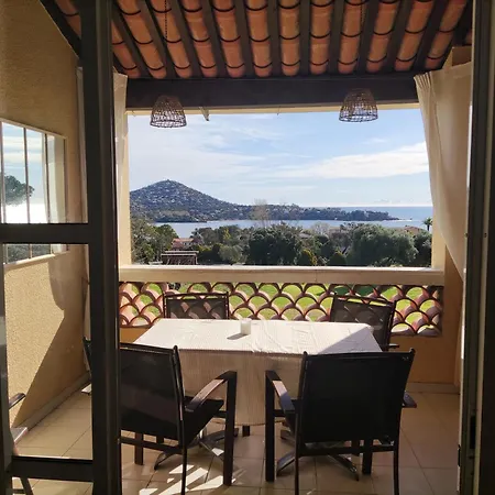 아파트 Village Cap Esterel , Agay , T2 Climatise Vue Panoramique - Acces De Plain-pied Au Calme Rare Sur Le Site - Piscines Et Parking Couvert Inclus