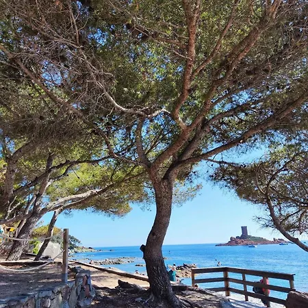 Apartment Village Cap Esterel , Agay , T2 Climatise Vue Panoramique - Acces De Plain-pied Au Calme Rare Sur Le Site - Piscines Et Parking Couvert Inclus
