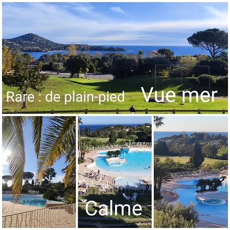 Village Cap Esterel , Agay , T2 Climatise Vue Panoramique - Acces De Plain-pied Au Calme Rare Sur Le Site - Piscines Et Parking Couvert Inclus *