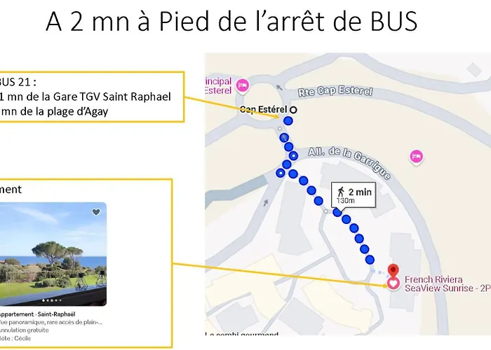 Village Cap Esterel , Agay , T2 Climatisé Vue Panoramique - Accès De Plain-pied Au Calme Rare Sur Le Site - Piscines Et Parking Couvert Inclus